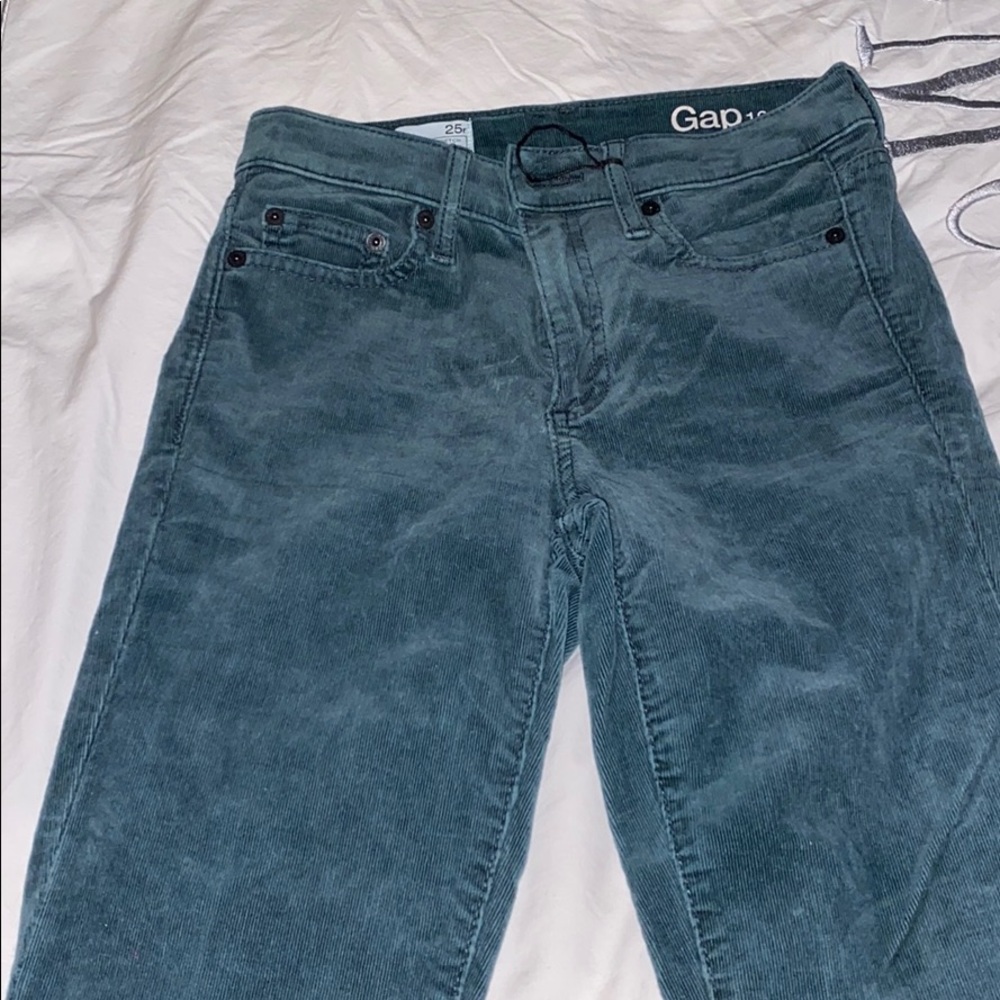 Velvet type pants